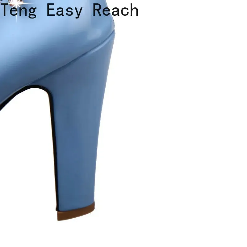 2024 New Platform Square High Heel Women Pumps - Sweet Butterfly Knot Women's High Heel Shoes, Mixed Color Party Shoes