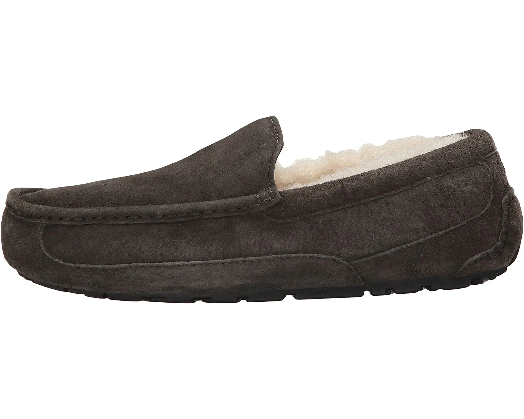 Ascot Slippers - WIDE UGG, Charcoal