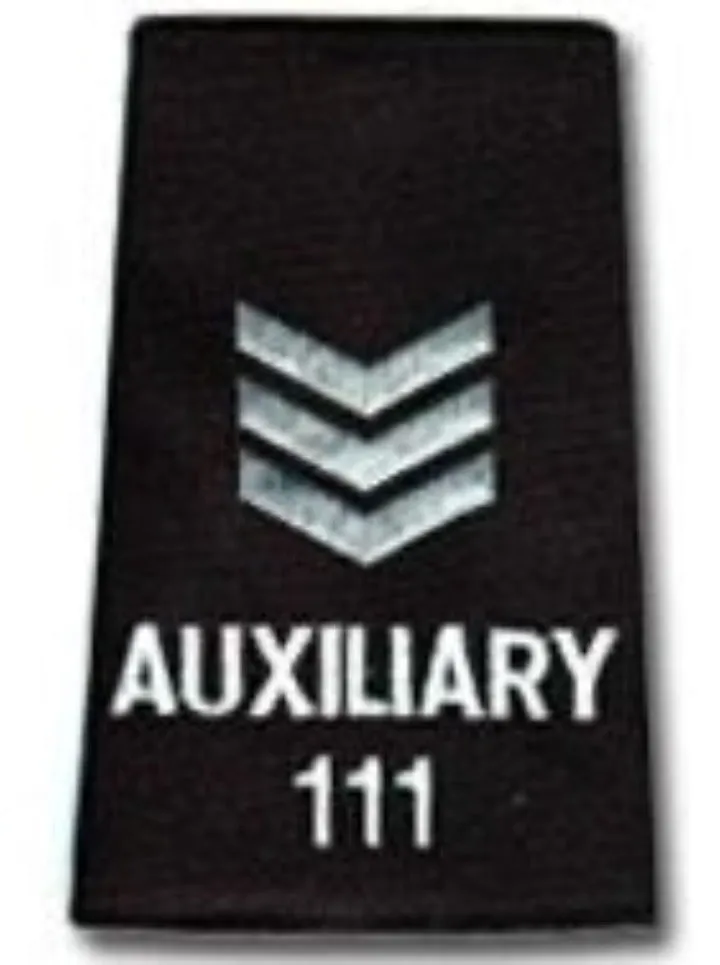 Auxiliary Sergeant # Slip-Ons