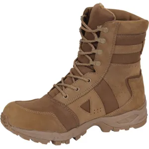 Coyote Brown AR 670-1 Mil-Spec Uniform Tactical Boots Forced Entry 8" Tall Boot