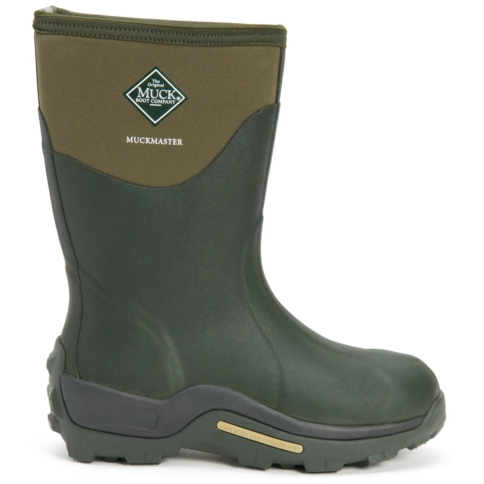 Muck Boots Muckmaster Mid Neoprene Moss Wellington Boots