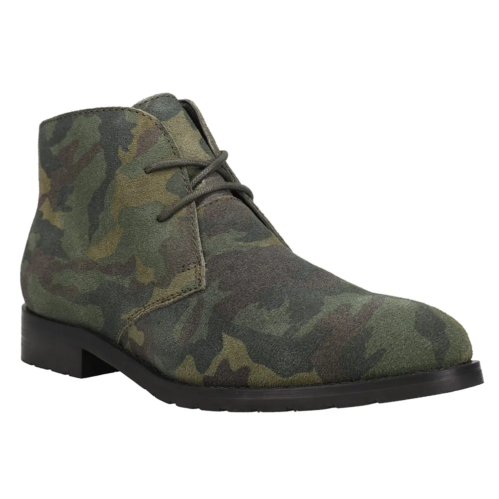 Opie Camo Lace Up Boots