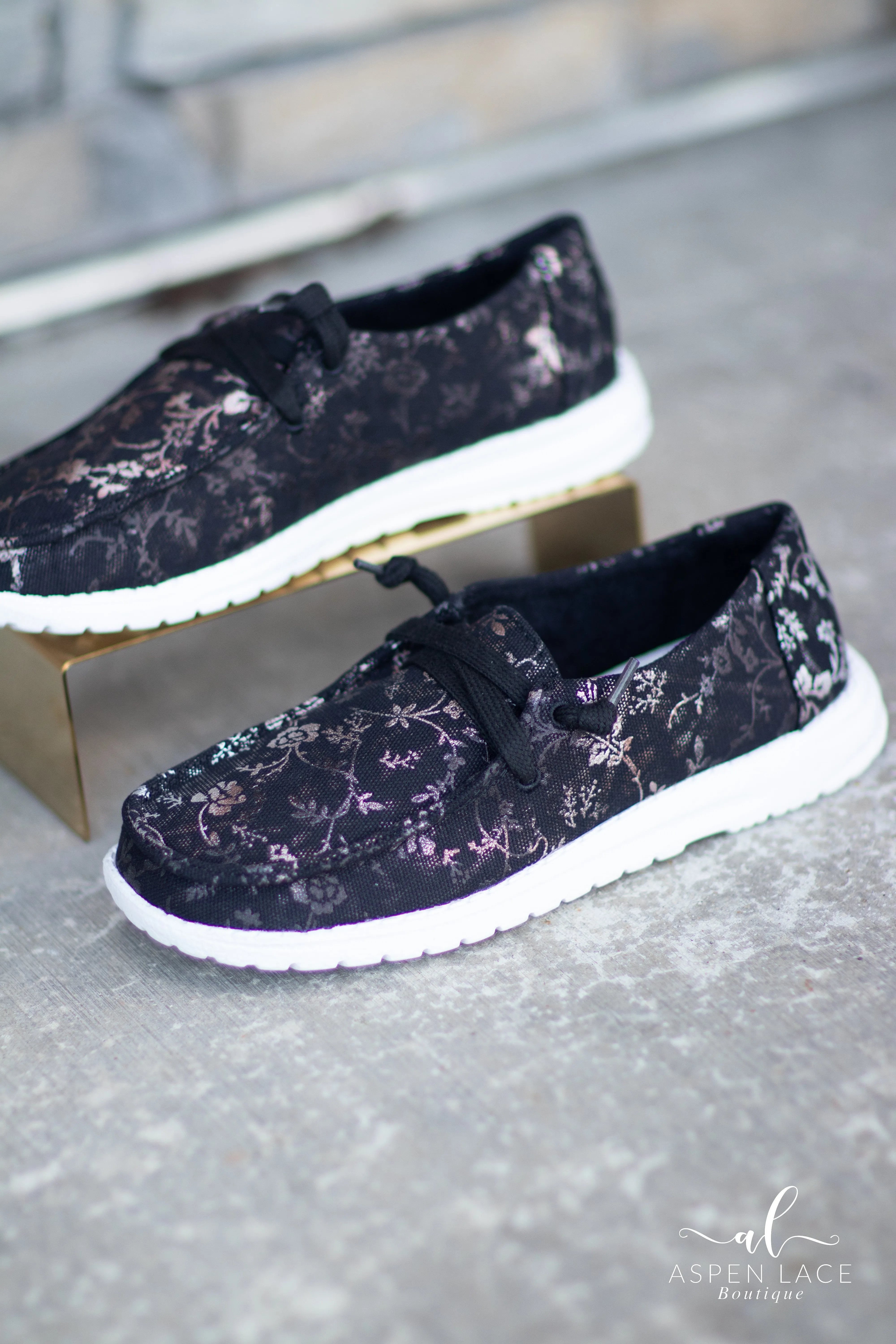 Paulina Slip Ons (Black)