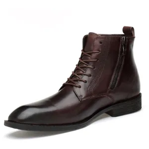 Professional Style Leather Business Boots