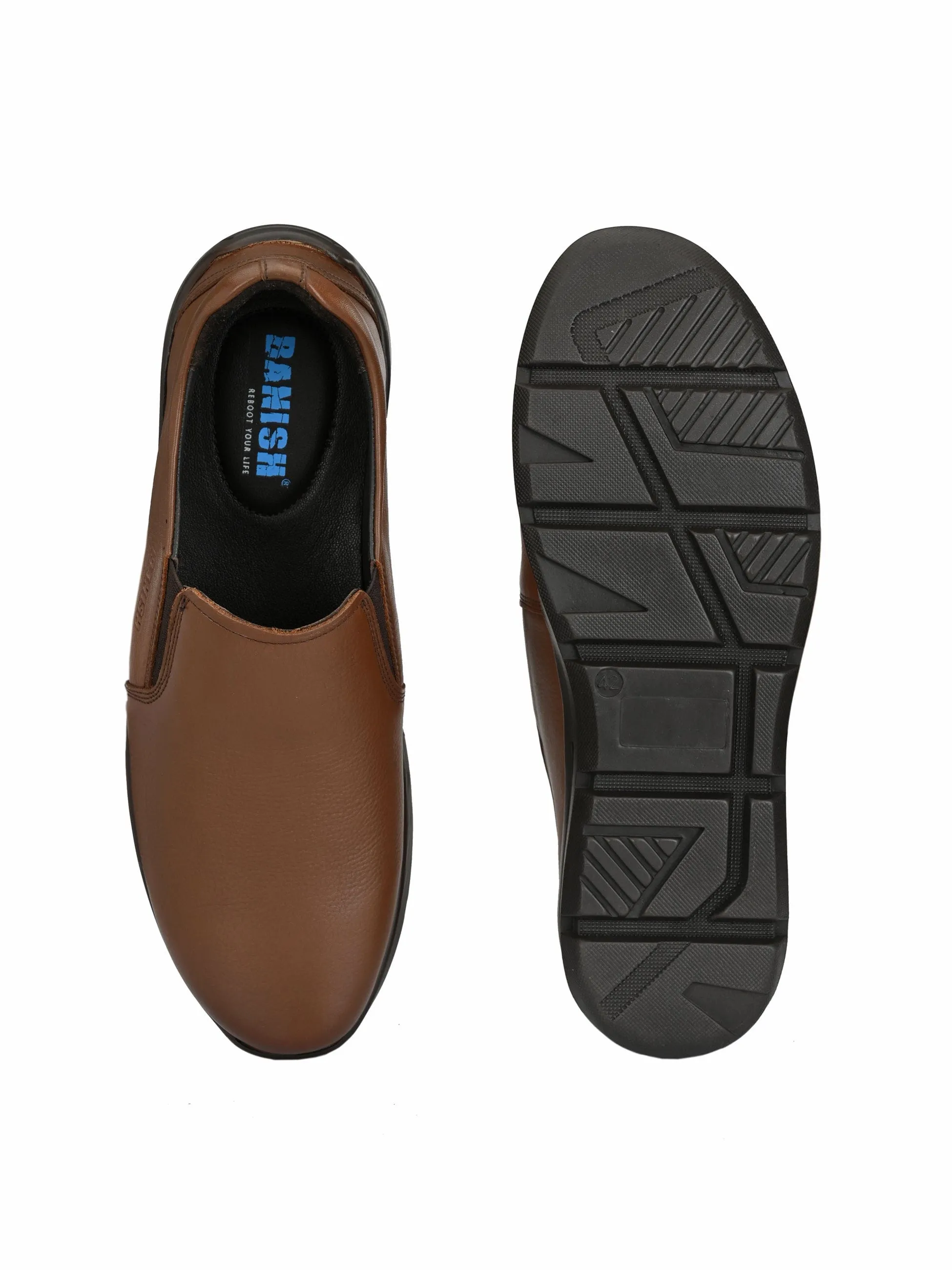 Rudiger Russet Slip-Ons