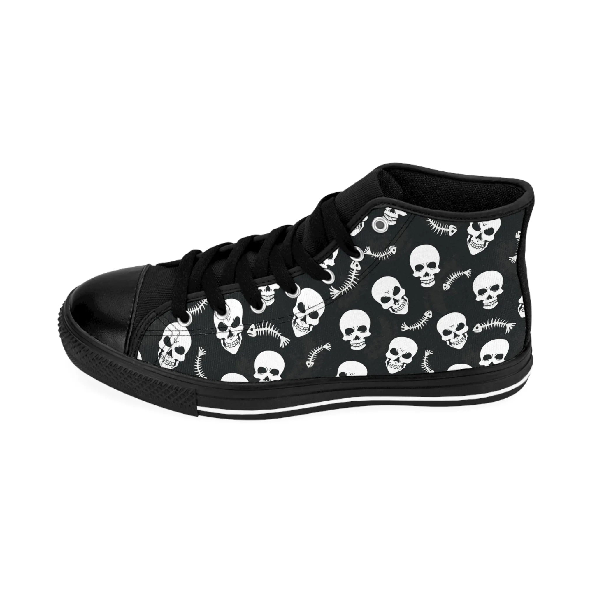 Skull and Bones Women's Classic Sneakers