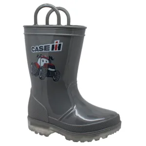 Toddler's PVC Boot with Light-Up Outsole Grey - CI-5010