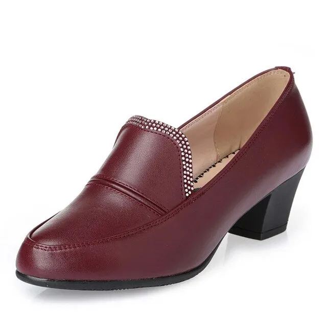 USS Shoes Charis Women's Leather Pumps Shoes