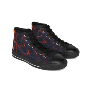 Volcanic Lava Women's Classic Sneakers