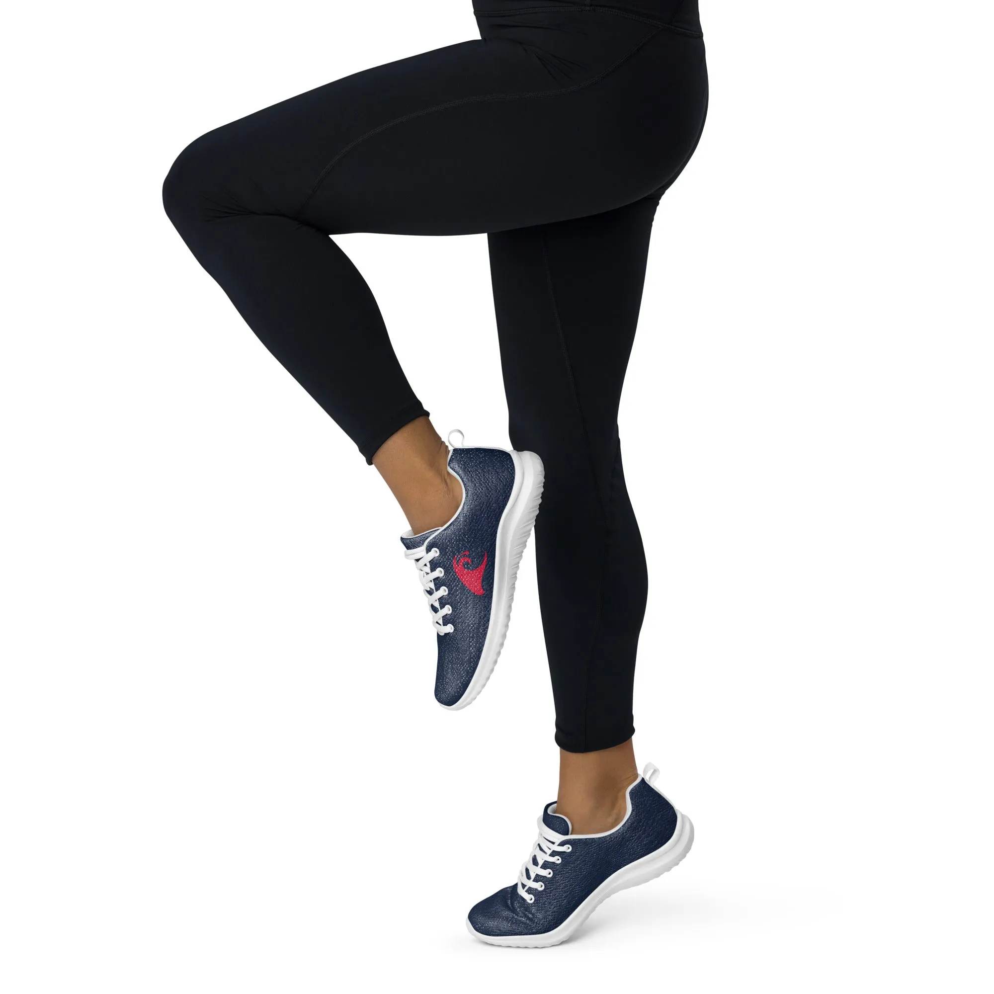 Women’s Navy Blue Athleisure Shoes with Red Extremely Stoked Epic Wave Logo