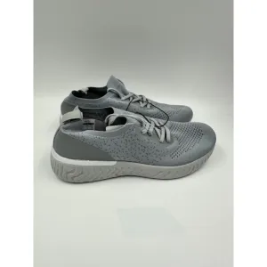 Women's Size 7.5, Gray Slip-on Casual Sneaker w/ Supportive White & Gray Sole